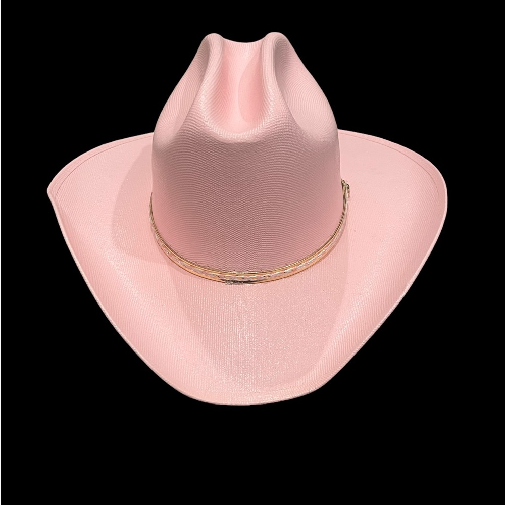 Summit Hats Pink Girls Canvas Cowboy Hat
